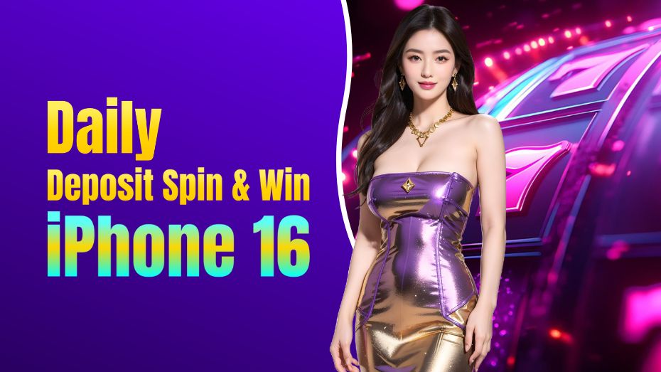 Daily Deposit Spin & Win iPhone 16